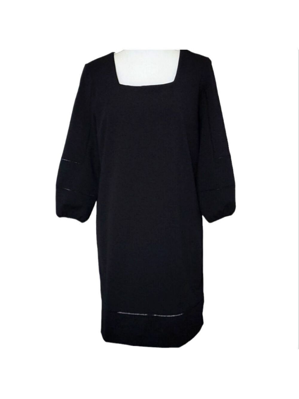 Ann Taylor | Long Sleeved Dress | Color: Black | Size: PM